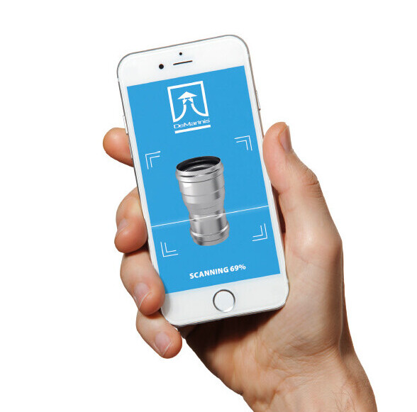 app mobile per acquistare, gestire ordini e consultare catalogo De Marinis, sistemi fumari